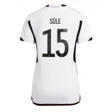 Tyskland Niklas Sule #15 Hemmatröja Dam VM 2022 Korta ärmar